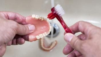 denture cleaning