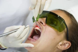 Laser Treatment for dentinal hypersensitivity