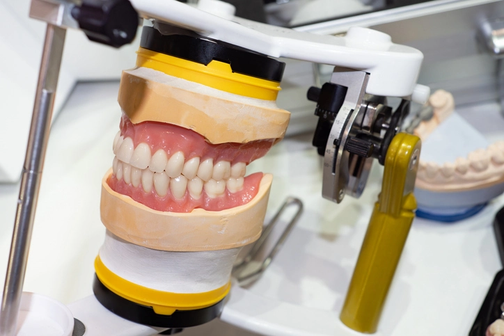 Recording occlusion in complete dentures